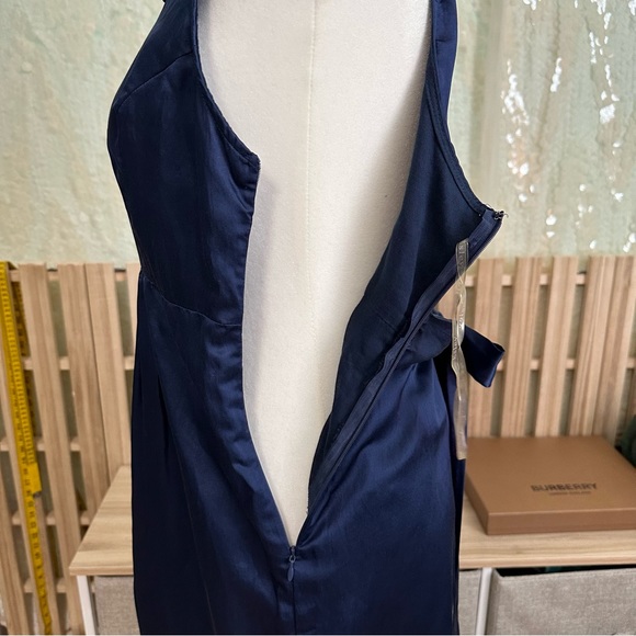 NWT Esley Ruffle Sleeveless Women’s Size M Dress - silk & cotton classy elegant - Picture 6 of 9